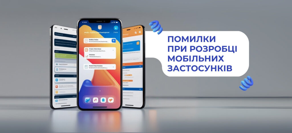 Основні помилки при розробці мобільних застосунків та як їх уникнути